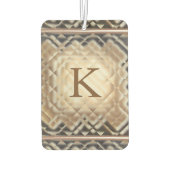 Dimensionaal vierkant-K Air Freshener Luchtverfrisser (Achterkant)