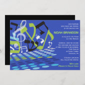 DIMENSIONAL Bat Bar Mitzvah Invitation (Devant / Derrière)