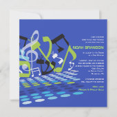 DIMENSIONAL Bat Bar Mitzvah Uitnodiging (Voorkant)