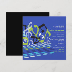 DIMENSIONAL Bat Bar Mitzvah Uitnodiging