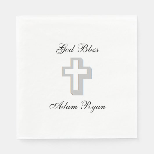 "Dimensional Cross" Papieren servetten (Voorkant)