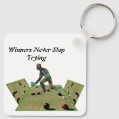 Dimensional Lawn Bowls Winners, Key Ring Sleutelhanger (Achterkant)