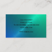 Dimensional Sheen Carte de visite (Dos)