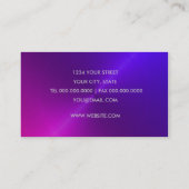 Dimensional Sheen Carte de visite (Dos)