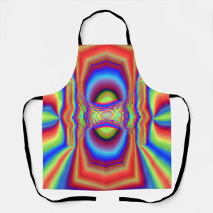 Dimensionale intersectie Digitale kunst Schort