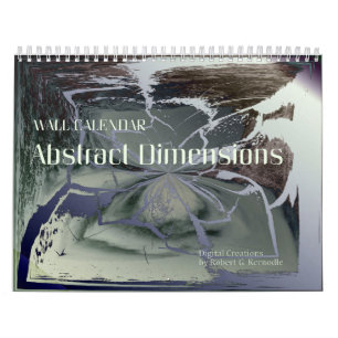 Dimensions Abstraites du calendrier des murs