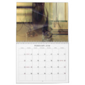 Dimensions Abstraites du calendrier des murs (Feb 2026)