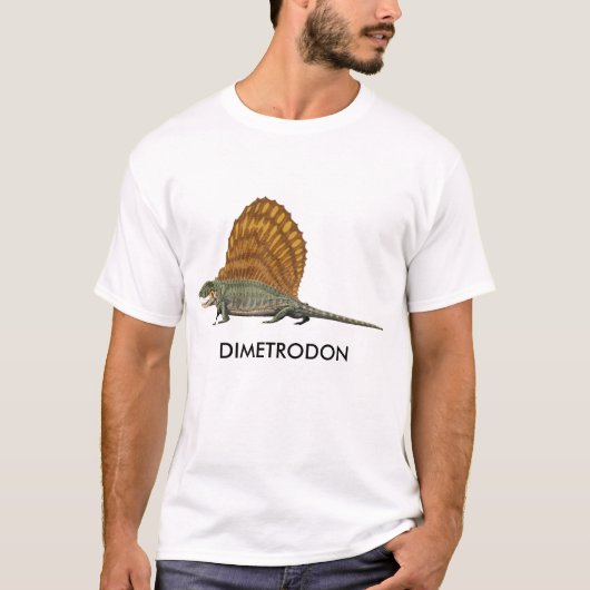 Dimetrodon_grandis, DIMETRODON T-shirt (Voorkant)