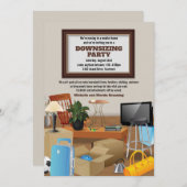 Diminution de la Faire-part de la fête du réchauff (Devant / Derrière)