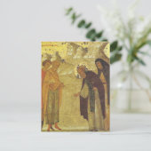 Dimitry en Pachomy komen naar Vologda Briefkaart (Staand voorkant)