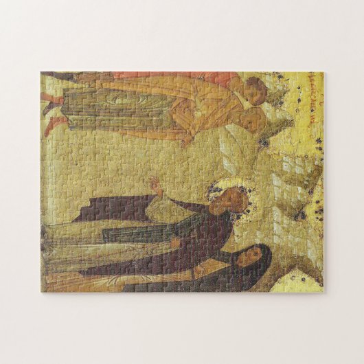 Dimitry en Pachomy komen naar Vologda Legpuzzel (Horizontaal)