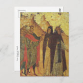 Dimitry Prilutsky Icon Stamp 6 van Dionisius Briefkaart (Voorkant / Achterkant)