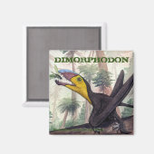 Dimorphodon Magnet Magneet (Voorkant / Achterkant)