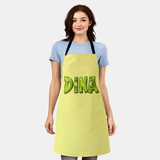 Dina Nom Kiwi Design Tabliers de cuisine Tablier (Porté)