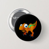 Dina The Dinosaur Ronde Button 5,7 Cm (Voorkant /achterkant)