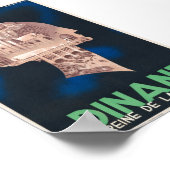 Dinant Reine de la Meuse Poster vintage 1934 (Coin)