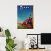  Dinant Travel Poster (Thuiskantoor)