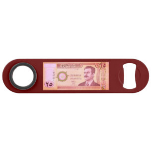 Dinar irakien avec Saddam Hussein