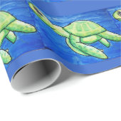 Dina's Zee-schildpad Cadeaupapier (Rol Hoek)