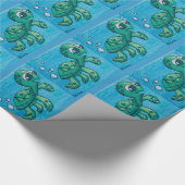 Dina's Zee-schildpad Cadeaupapier (Hoek)