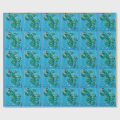 Dina's Zee-schildpad Cadeaupapier (Vlak)
