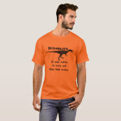 Dinasaur Demise T-shirt (Voorkant volledig)