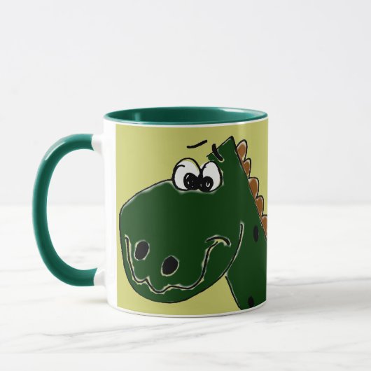 Dinasour Boire de la Mug (Gauche)