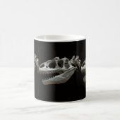Dinasour Squelette de café blanc Mug (Centre)