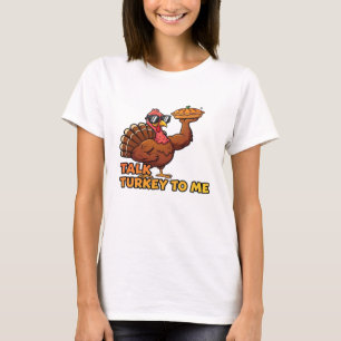 Dinde cool Thanksgiving drôle T-Shirt classique.pn