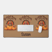 Dinde de Thanksgiving à Cœurs Reconnaissants (Clavier et souris)