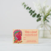 Dinde de Thanksgiving cartes de visite d'un ami d' (Debout devant)