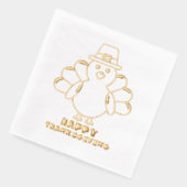 Dinde de Thanksgiving mignonne  (Gauche)