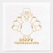 Dinde de Thanksgiving mignonne  (Recto)