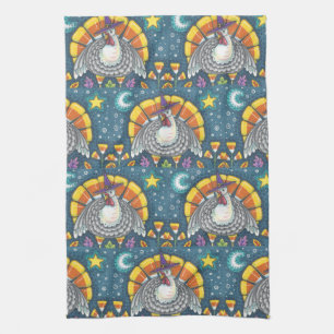 DINDON EN MAÏS SUCRÉ, SERVIETTE DE CUISINE POUR TH