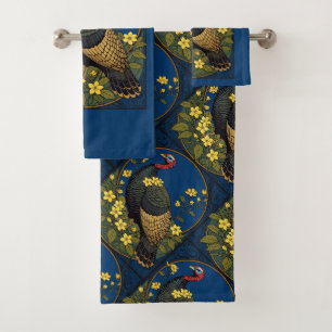 Dindon sauvage et fleurs de jasmin