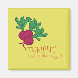 Dineer als breekbare magneet