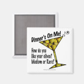 Dîner AIMANTS ! Olives ? Moyennes ou Rares ? (Recto/Verso)