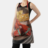 Dîner au homard sur toute l'impression tablier (Insitu)