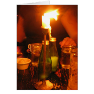 dîner aux chandelles