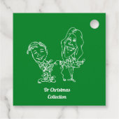 Diner Bedankjes Labels (Achterkant)