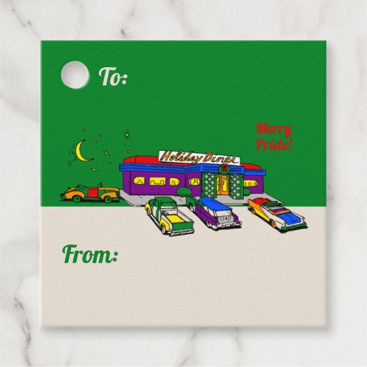 Diner Bedankjes Labels (Voorkant)