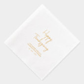 Dîner Bon thanksgiving simple (Droite)