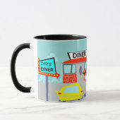 Diner Coffee Mok 1950 (Links)
