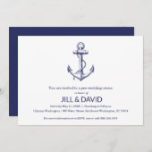 Diner Cruise met Nautisch Thema Kaart (Voorkant / Achterkant)