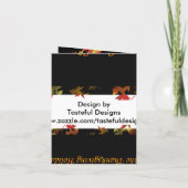 Dîner d'action de grâces Invitation (Dos)