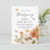 Dîner d'action de grâces Invitation à thème Citrou (Debout devant)