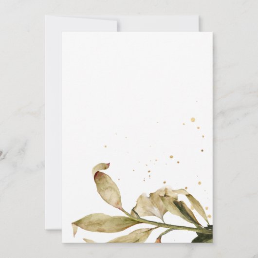 Dîner d'action de grâces Invitation à thème Citrou (Dos)