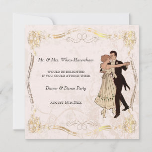 Dîner & Dance Party Invitation