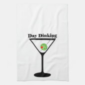 Dîner de jour - Pickleball Sport serviette à main (Vertical)