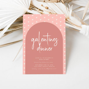 Dîner de la Journée des Galentines Invitation pour